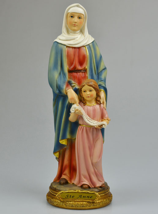 Statue Sainte Anne Mère de la Vierge Marie - 30 cm (pic 2)