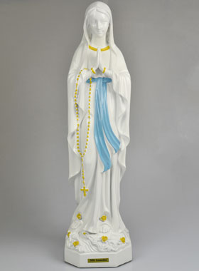 Grande Statue de Notre Dame de Lourdes - 60 cm (pic 1)
