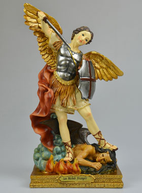 Statue Saint Michel Archange - 30 cm (pic 1)