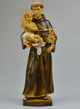 Statue de Saint Antoine de Padoue - 30 cm (pic 1)