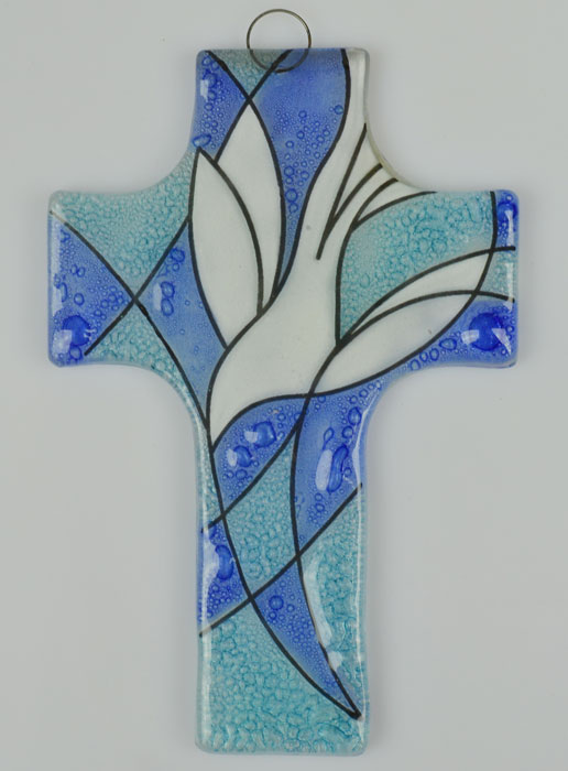 Croix de Confirmation en Verre (pic 2)