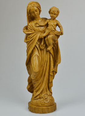 Cadeau de Confirmation - Statue Vierge Marie à l'Enfant (pic 1)