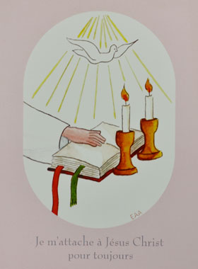 Image de Confirmation Fille - Je m'attache à Jésus (pic 1)