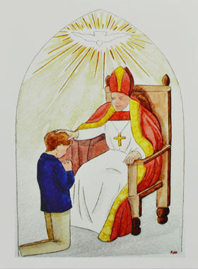 Image de Confirmation Garçon - Esprit Saint et Evêque (pic 1)