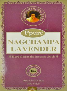 Encens Ppure Nagchampa Lavande - 15g (pic 1)