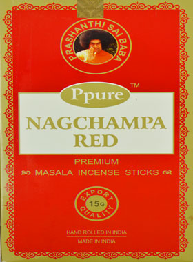 Encens Ppure Nagchampa Rouge Red - 15g (pic 1)