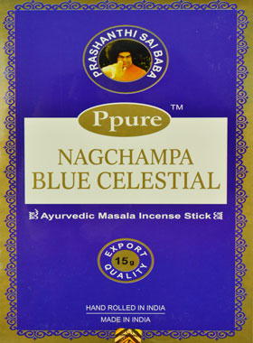Encens Ppure Nagchampa Bleu Céleste - 15g (pic 1)