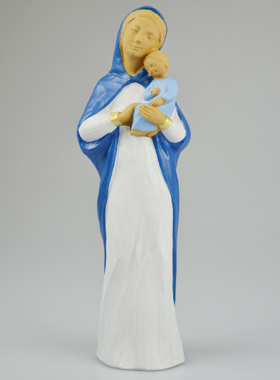 Statue Vierge Marie de la Tendresse Bleue (pic 1)