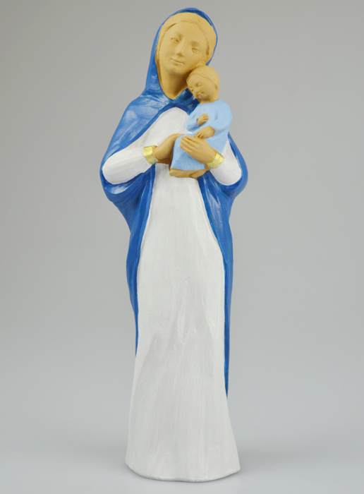 Statue Vierge Marie de la Tendresse Bleue (pic 2)