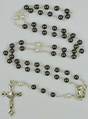 Chapelet de Lourdes en Perles & Eau de Lourdes (pic 1)