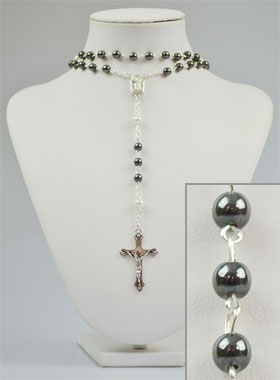 Chapelet Collier de Lourdes en Perles & Eau de Lourdes (pic 1)