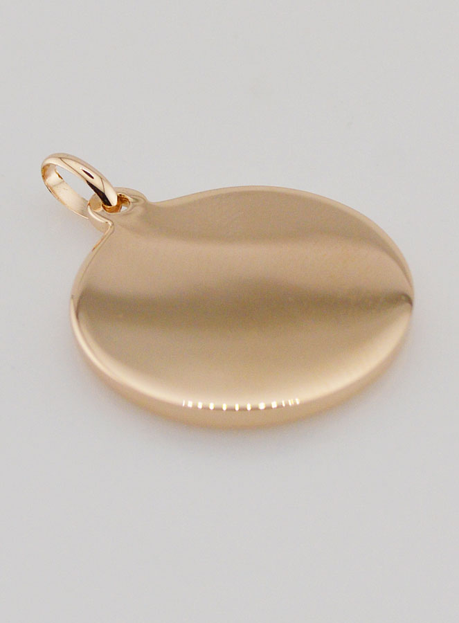 Grande Médaille Apparitions Notre Dame de Lourdes - Plaqué Or 18k (pic 4)