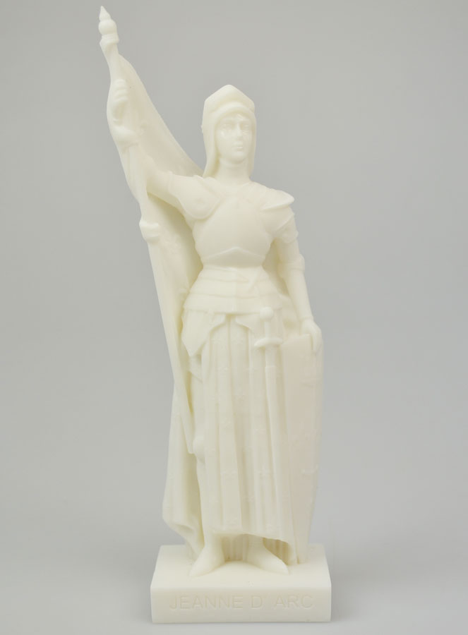 Statue Sainte Jeanne d'Arc en Albâtre (pic 2)