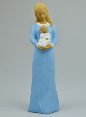 Statue Notre Dame de La Confiance - Bleue (pic 1)