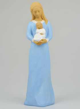 Statue Notre Dame de La Confiance - Bleue (pic 1)