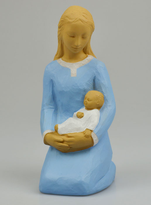 Statue Notre Dame de L'Amour - Bleue (pic 2)