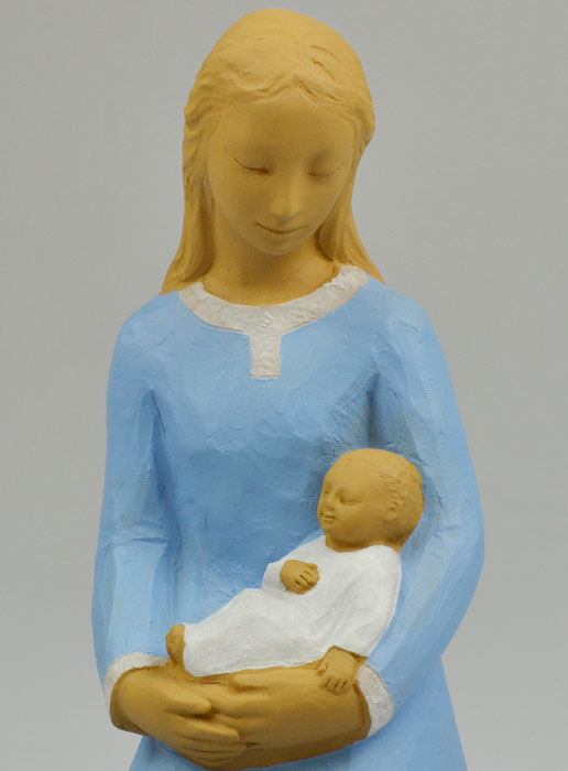 Statue Notre Dame de L'Amour - Bleue (pic 3)