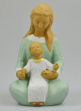 Statue Notre Dame de L'Accueil - Verte (pic 1)