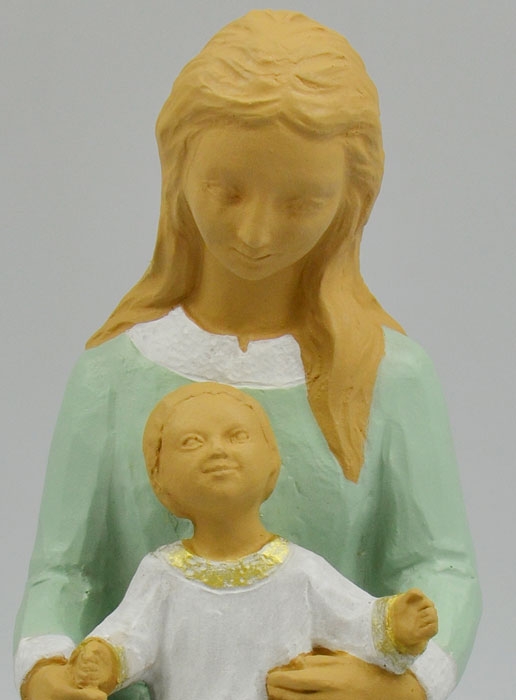 Statue Notre Dame de L'Accueil - Verte (pic 3)