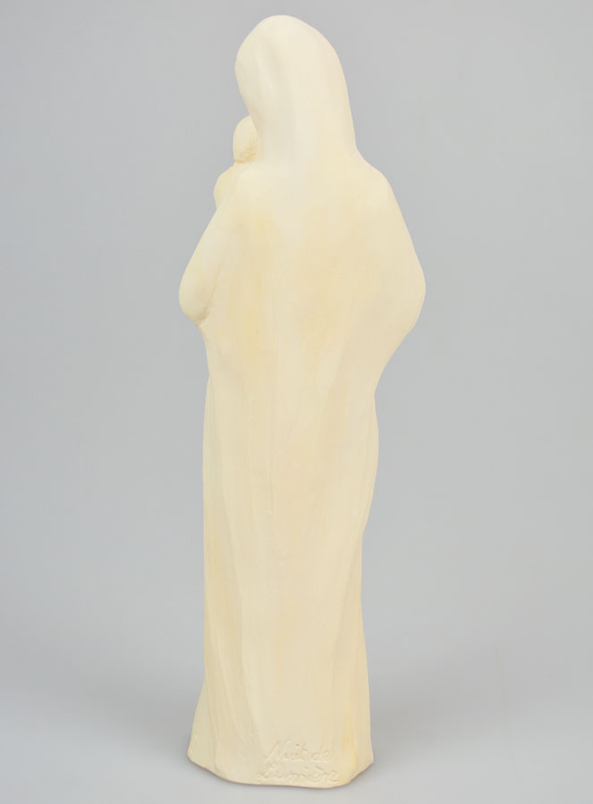 Statue Vierge Marie de Tendresse en Pierre (pic 4)