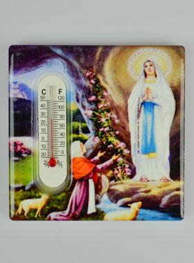 Magnet Thermomètre - Apparitions de Lourdes (pic 1)