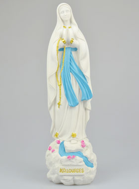 Statue Vierge Marie sur Rocher - 33 cm (pic 1)