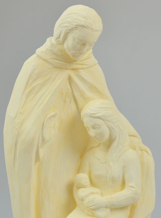 Statue de La Sainte Famille - Ton Pierre (pic 3)