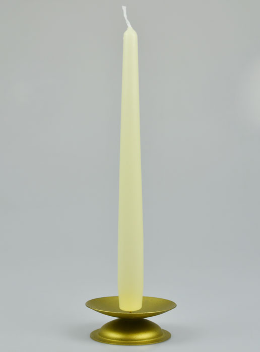 Bougie Flambeau Ivoire - 25cm (pic 2)