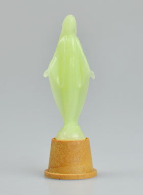 Statue Vierge Marie Fluo Lumineuse - 6 cm (pic 1)