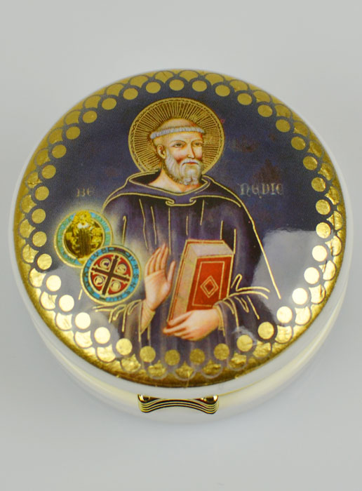 Custode Image Saint Benoît - 5 cm (pic 2)