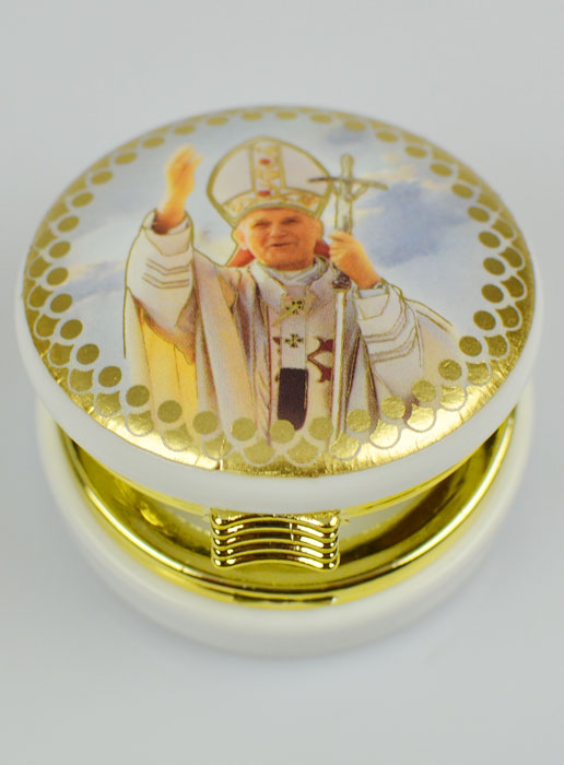 Custode Image St Jean-Paul 2 - 5 cm (pic 3)
