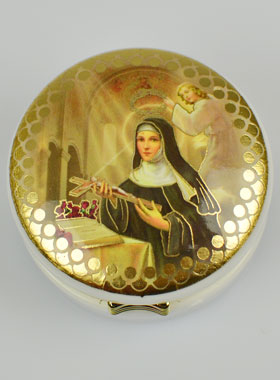 Custode Image Sainte Rita de Cascia - 5 cm (pic 1)