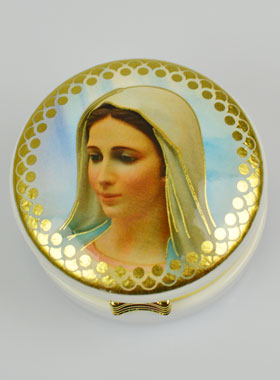 Custode Image Vierge de Medjugorje - 5 cm (pic 1)