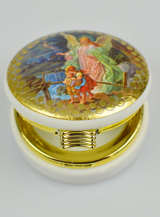 Custode Image Ange-Gardien Protecteur - 5 cm (pic 3)