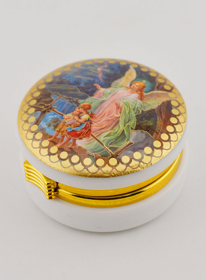 Custode Image Ange-Gardien Protecteur - 5 cm (pic 4)