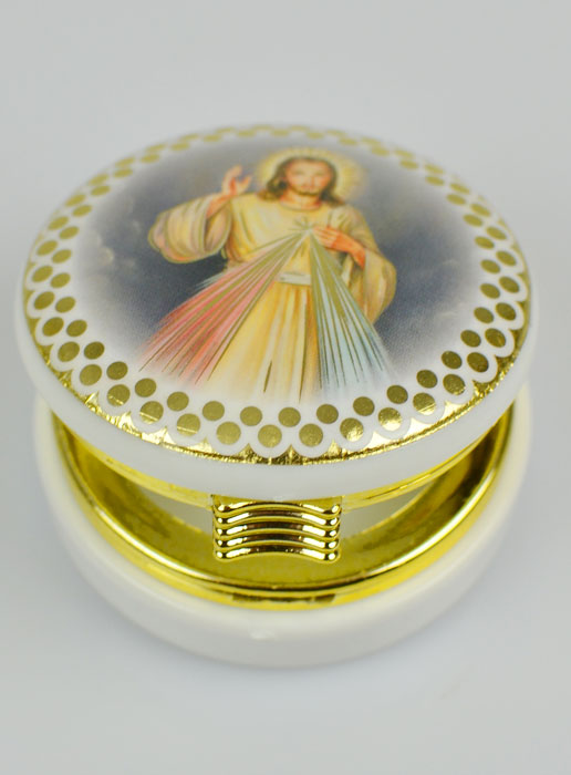 Custode Image du Christ Miséricordieux - 5 cm (pic 3)