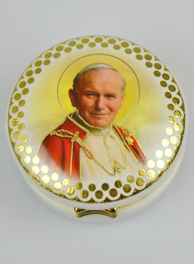 Custode Image Saint Jean-Paul 2 - 5 cm (pic 1)