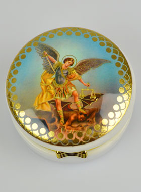 Custode Image Saint Michel Archange - 5 cm (pic 1)