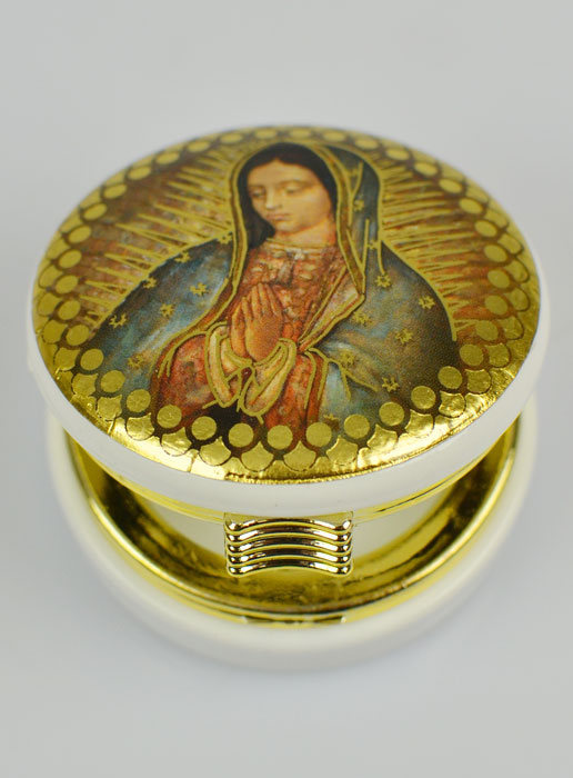 Custode Image Notre Dame de Guadalupe - 5 cm (pic 3)