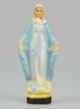 Statue de la Vierge Miraculeuse - 13 cm (pic 1)