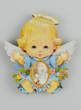 Magnet Ange-Gardien Bleu (pic 1)