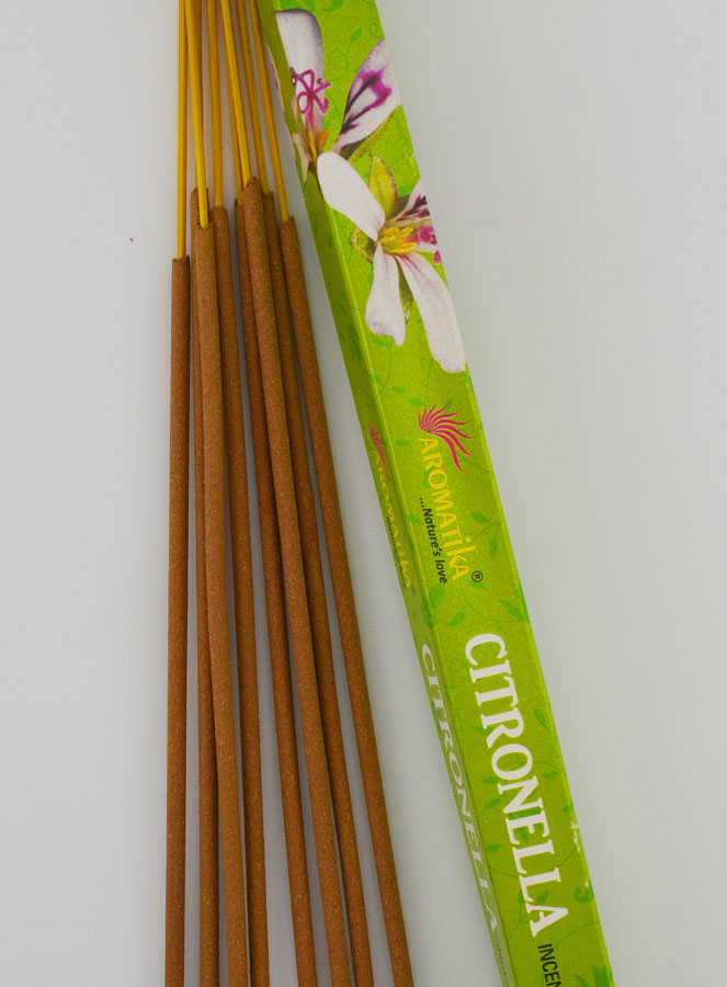 Encens Citronnelle - Aromatika 8 Bâtonnets (pic 3)
