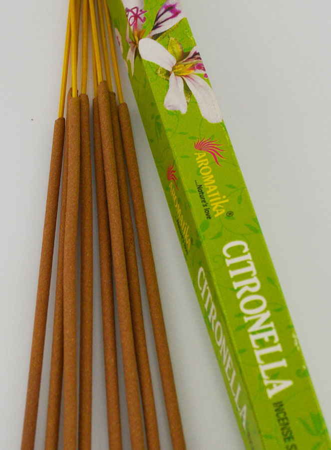 Encens Citronnelle - Aromatika 8 Bâtonnets (pic 4)