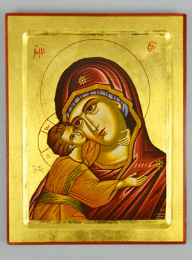 Icône Religieuse - Vierge de Korsun - 30 cm (pic 1)