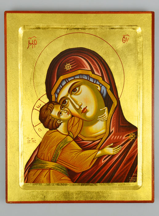 Icône Religieuse - Vierge de Korsun - 30 cm (pic 2)