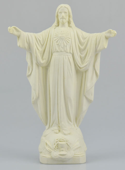 Statue Jésus Sacré Coeur du Brésil - 20cm (pic 1)