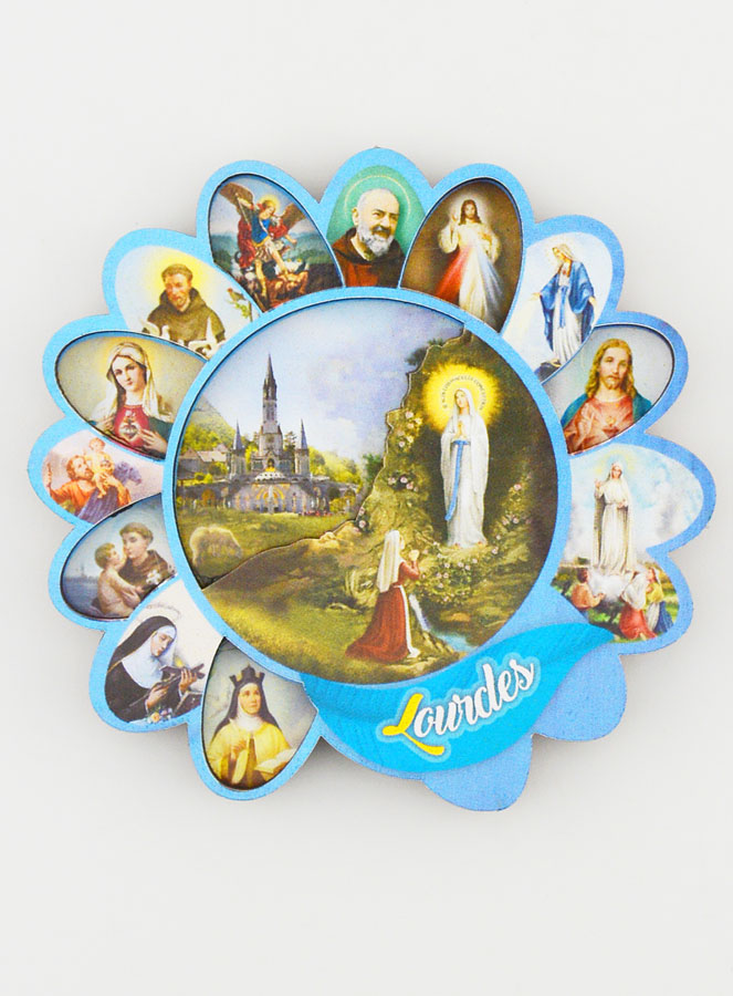 Magnet Frigo - Images Souvenir de Lourdes (pic 1)
