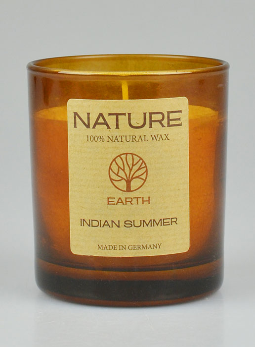 Bougie Bio Collection Nature - Parfumée été Indien - 8  X 7cm (pic 2)