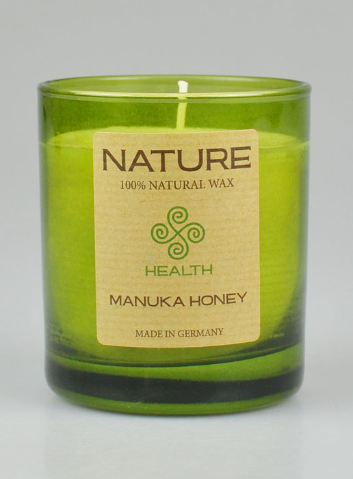 Bougie Bio Collection Nature - Parfumée Miel De Manuka - 8  X 7cm (pic 2)