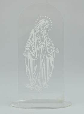 Icône Laser - Vierge Miraculeuse - 18 cm (pic 1)